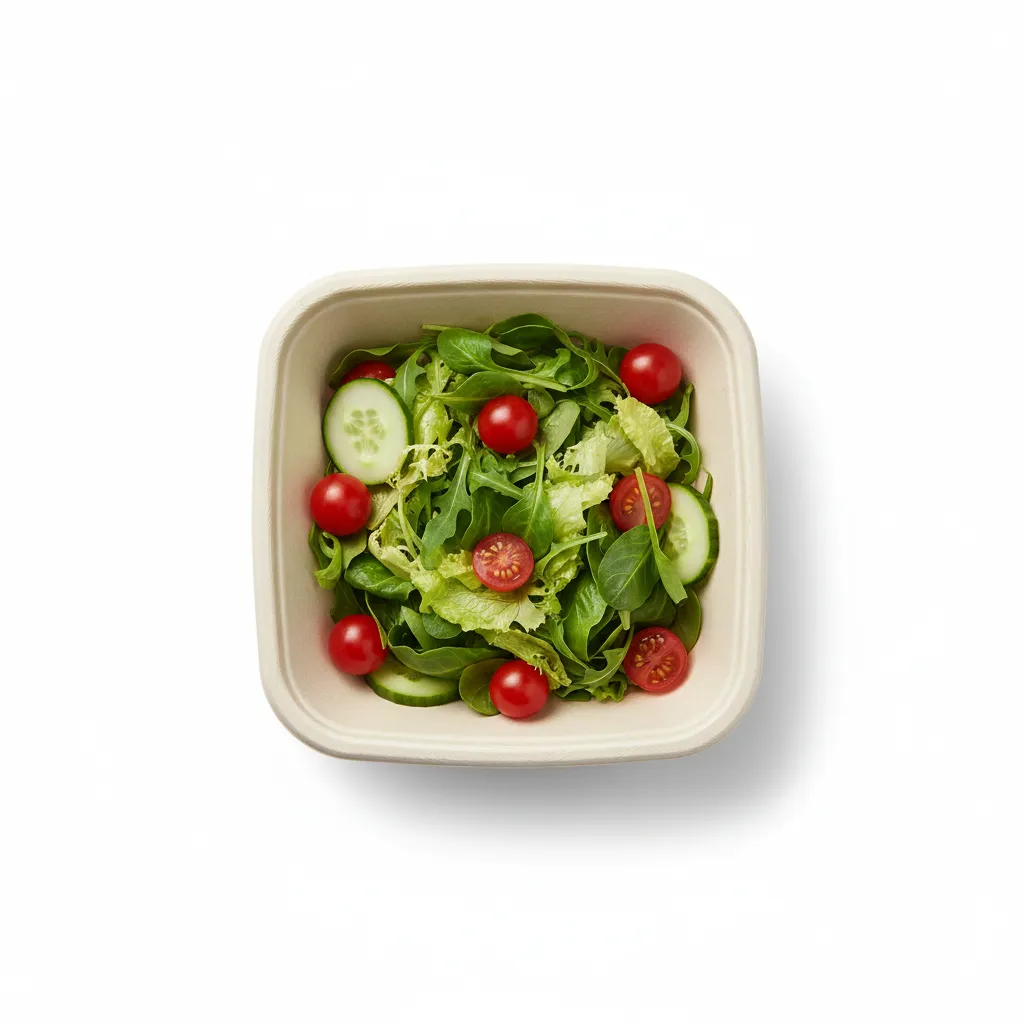 Eco-friendly bowls for salad