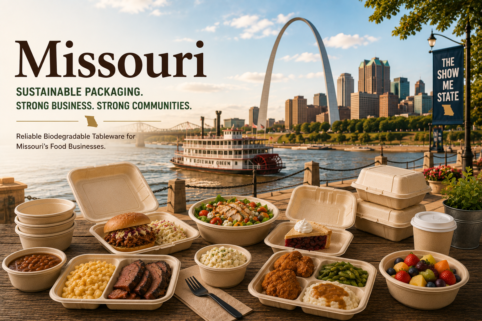 Trusted Biodegradable Tableware Supplier in Montana