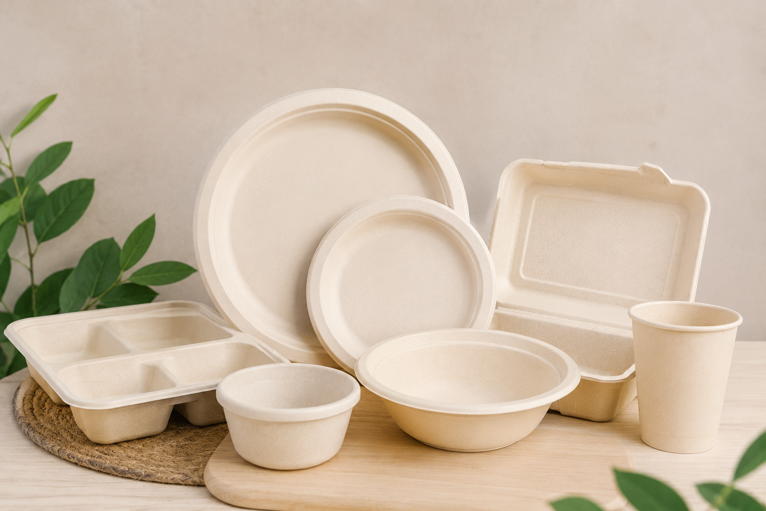 Biodegradable Tableware Supplier & Exporter in Leicester