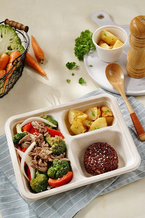 Biodegradable Meal Tray
